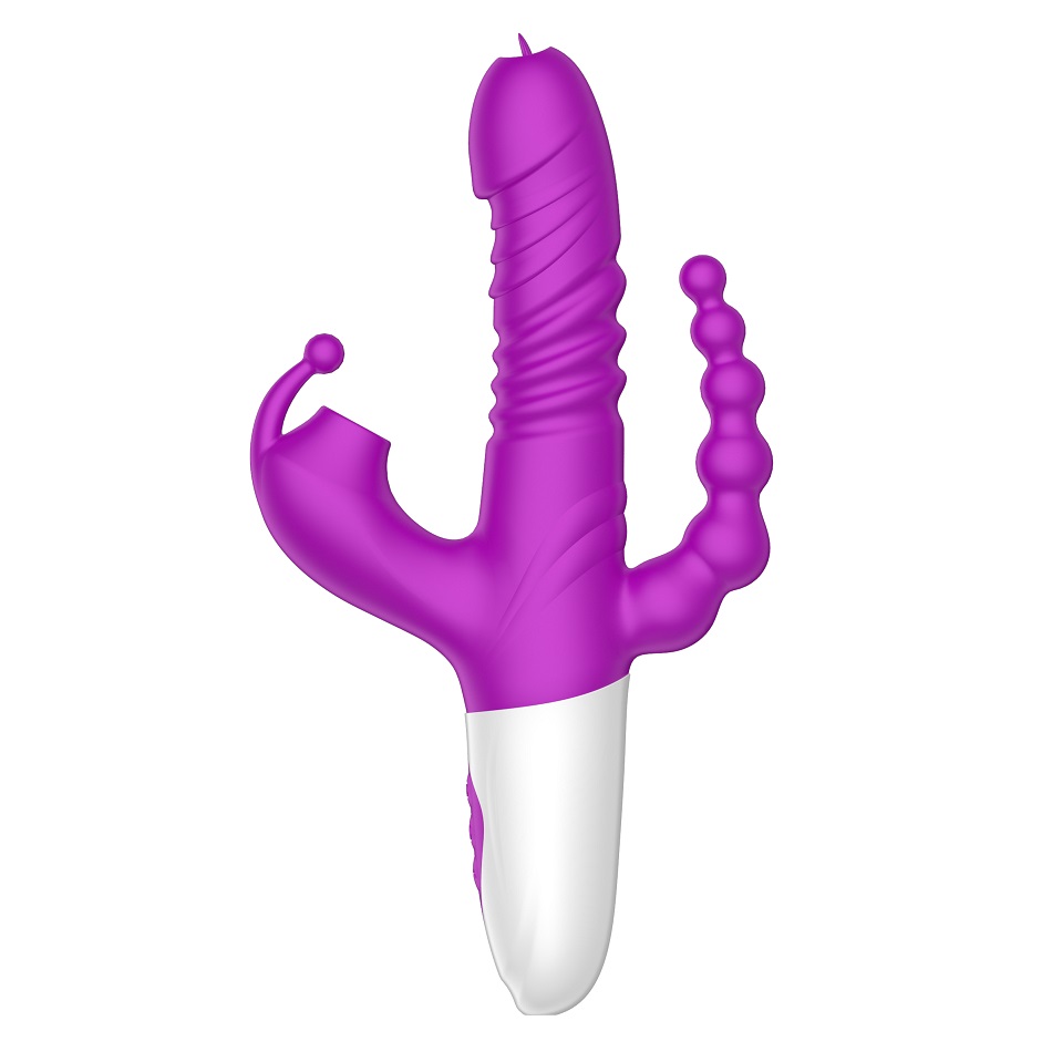 Stella Triple Thruster Vibrator - Purple