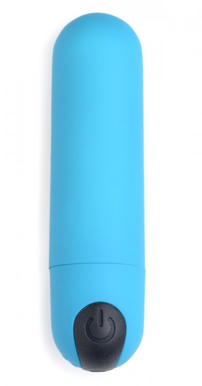 21X Vibro Bullet W Remote - Blue