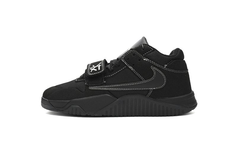 Jordan 2 Travis Scott x Jordan Cut The Check Nice Kicks Black Knight FZ8117-010