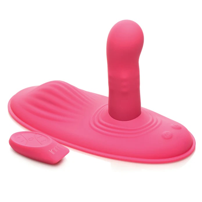 Spin 'N' Grind Rotating Vibrator - Pink
