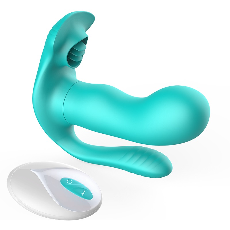 Mermaid Heating Vibrator - Blue