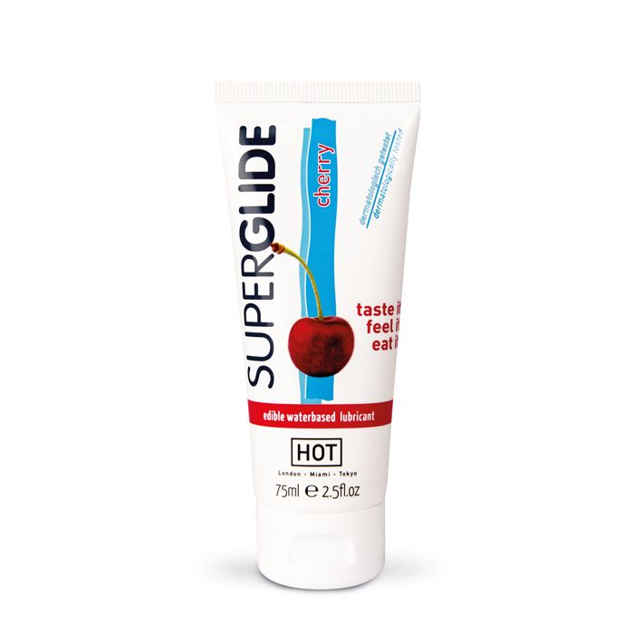 Superglide Edible Lube Cherry - 75ml