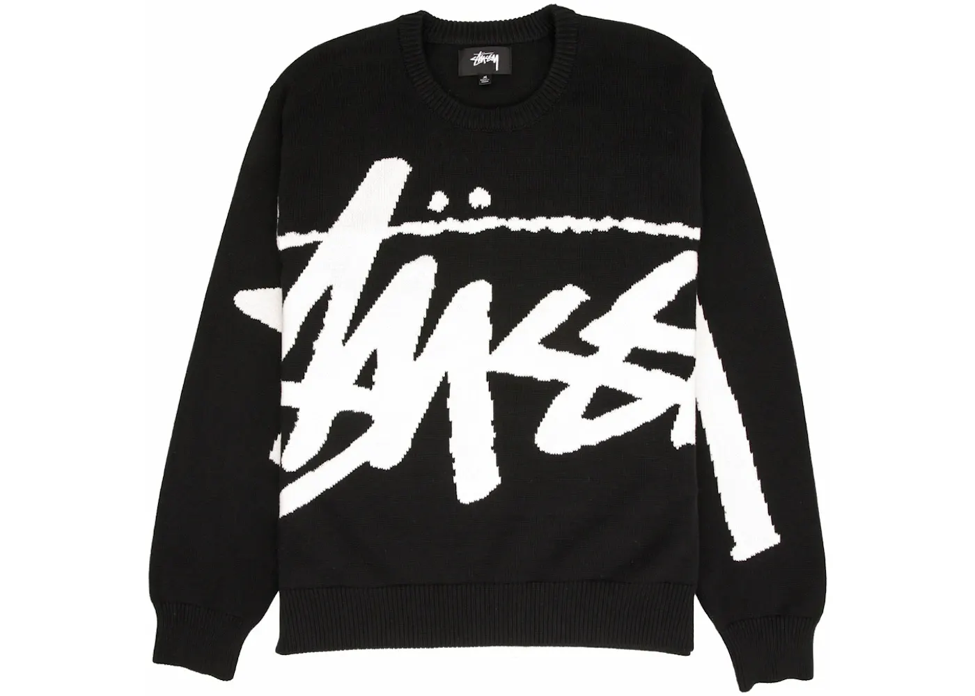 Stussy Stock Sweater Black