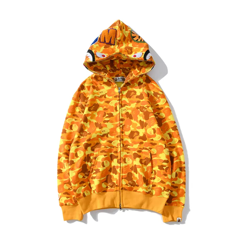 BAPE x PUBG joint model PlayerUnknown’s Battlegrounds orange