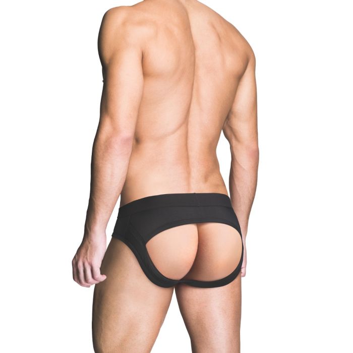 Ass-less Brief - Black - S