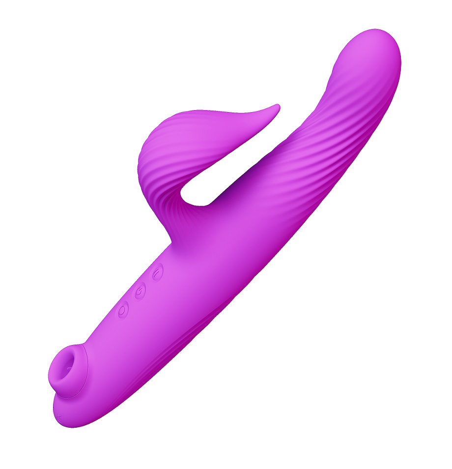 Peacher Multifunctional Vibrator - Purple