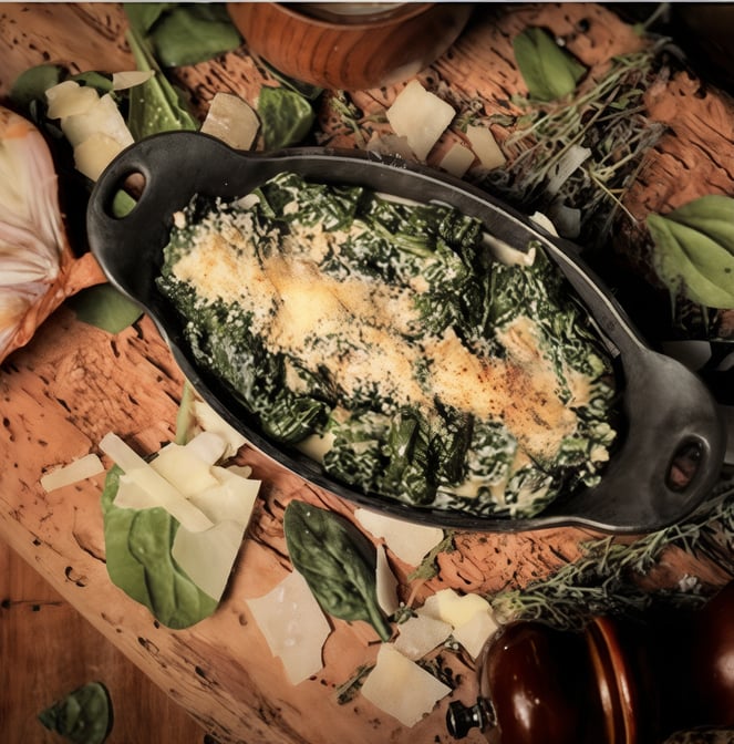 (Doordash) Creamy Spinach