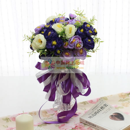 Simulated Flowers Holding Flowers for Life