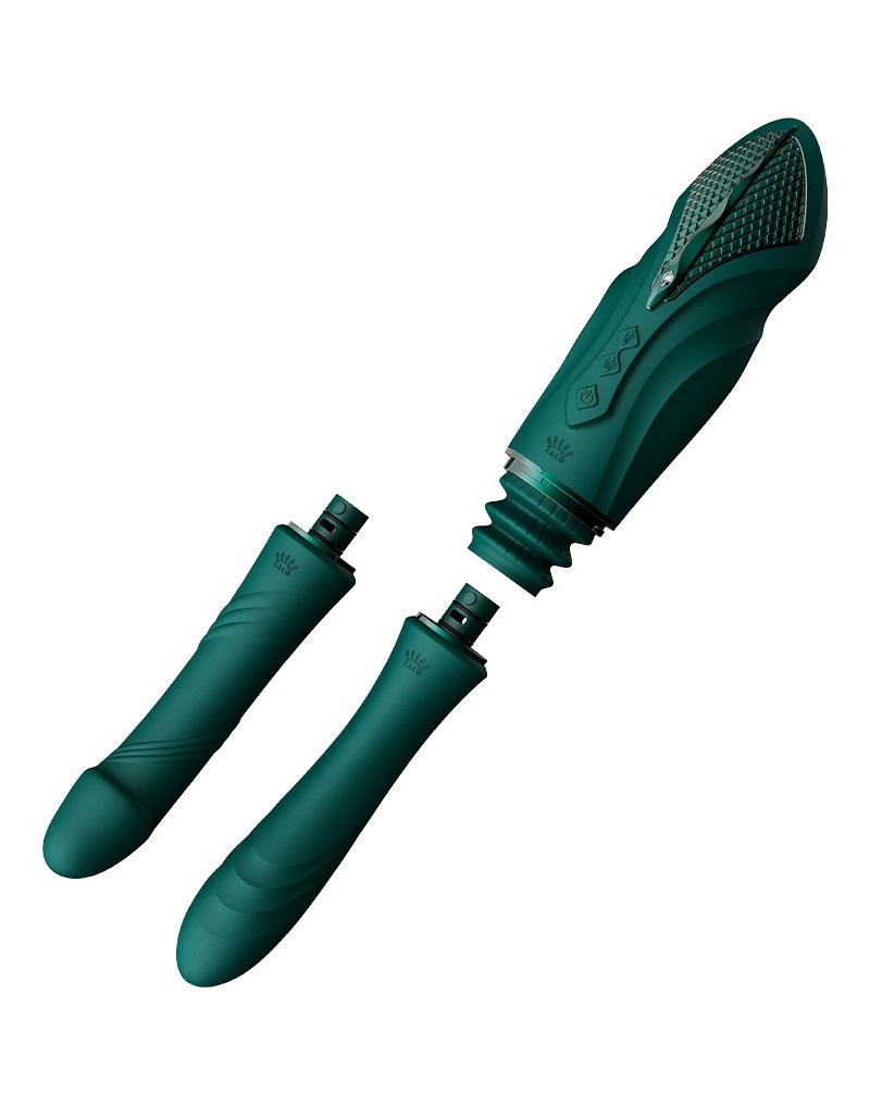 Sesh APP Thrusting Sex Machine - Turquoise Green