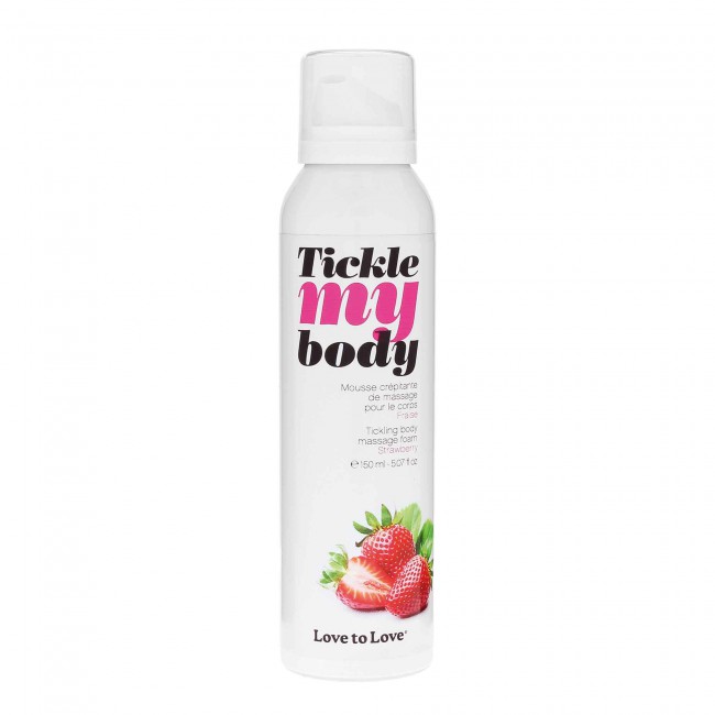 Massage Foam Strawberry - 150ml