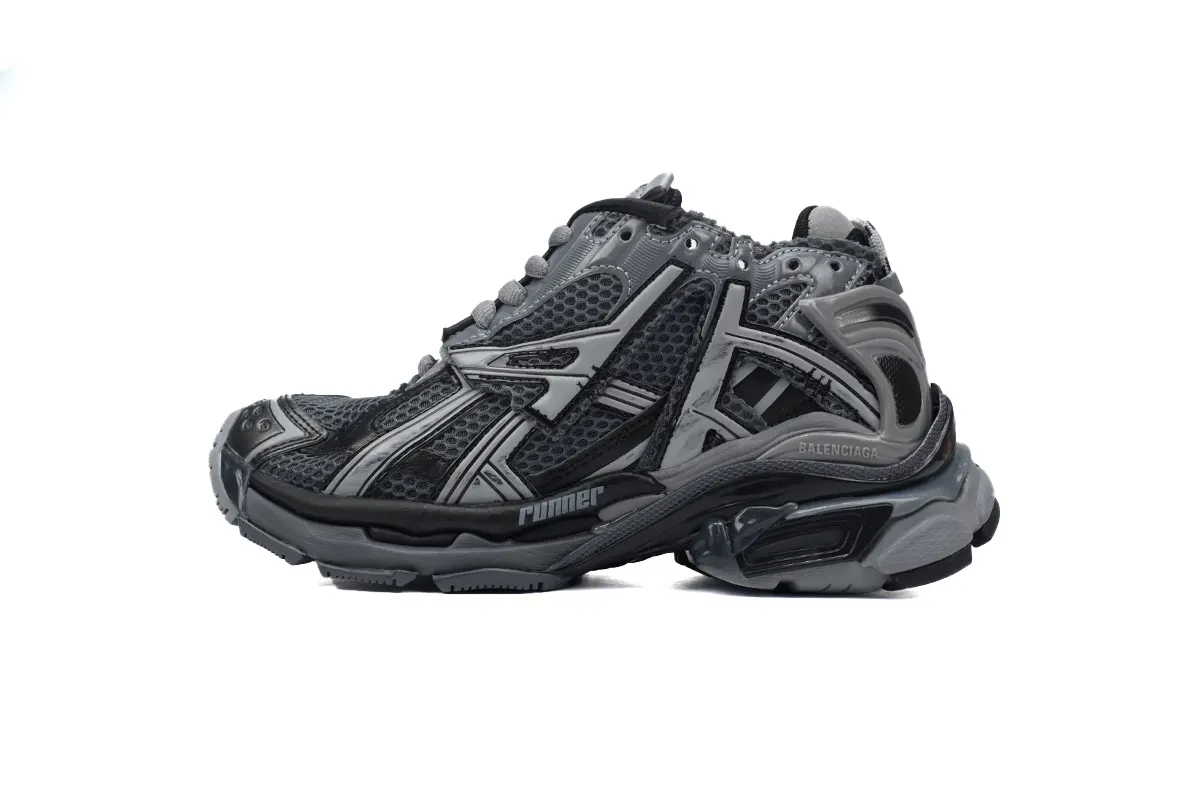 Balenciaga Runner All Black Gray 677402 W3RB2 1515