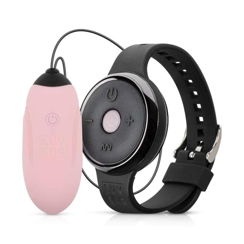 Vibro Egg W Watch Remote - Pink