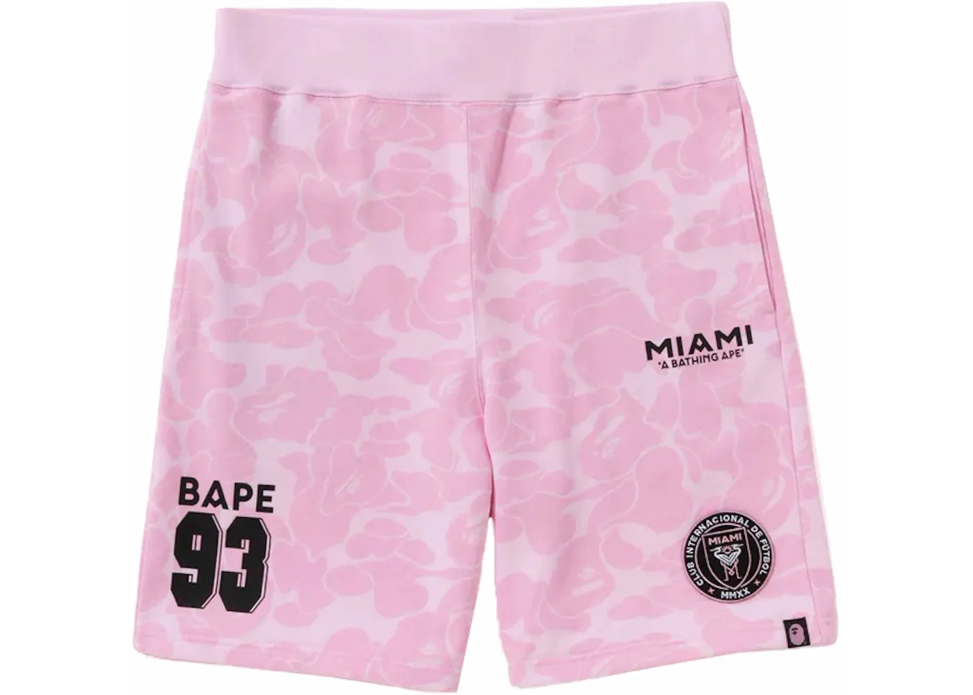 BAPE x Inter Miami CF Sweatshort Pink