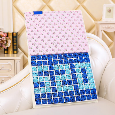 Soap Flower-520 Blue