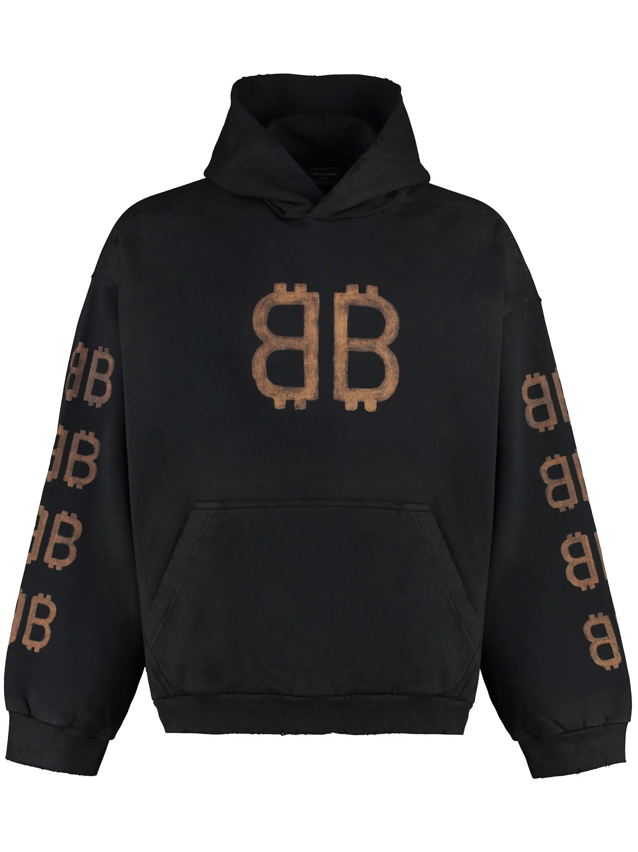 Balenciaga Crypto BB-print hoodie