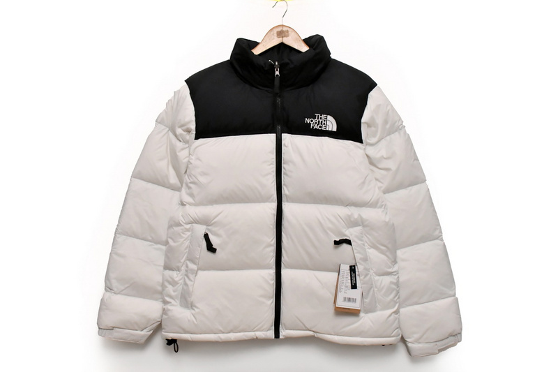 The North Face Splicing White And Black