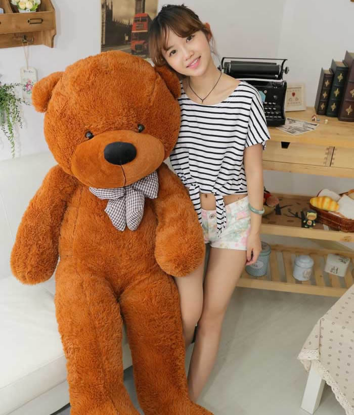 Plush teddy bear-hug bear