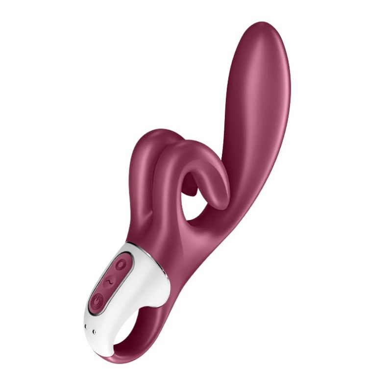 Touch Me Rabbit Vibrator - Red