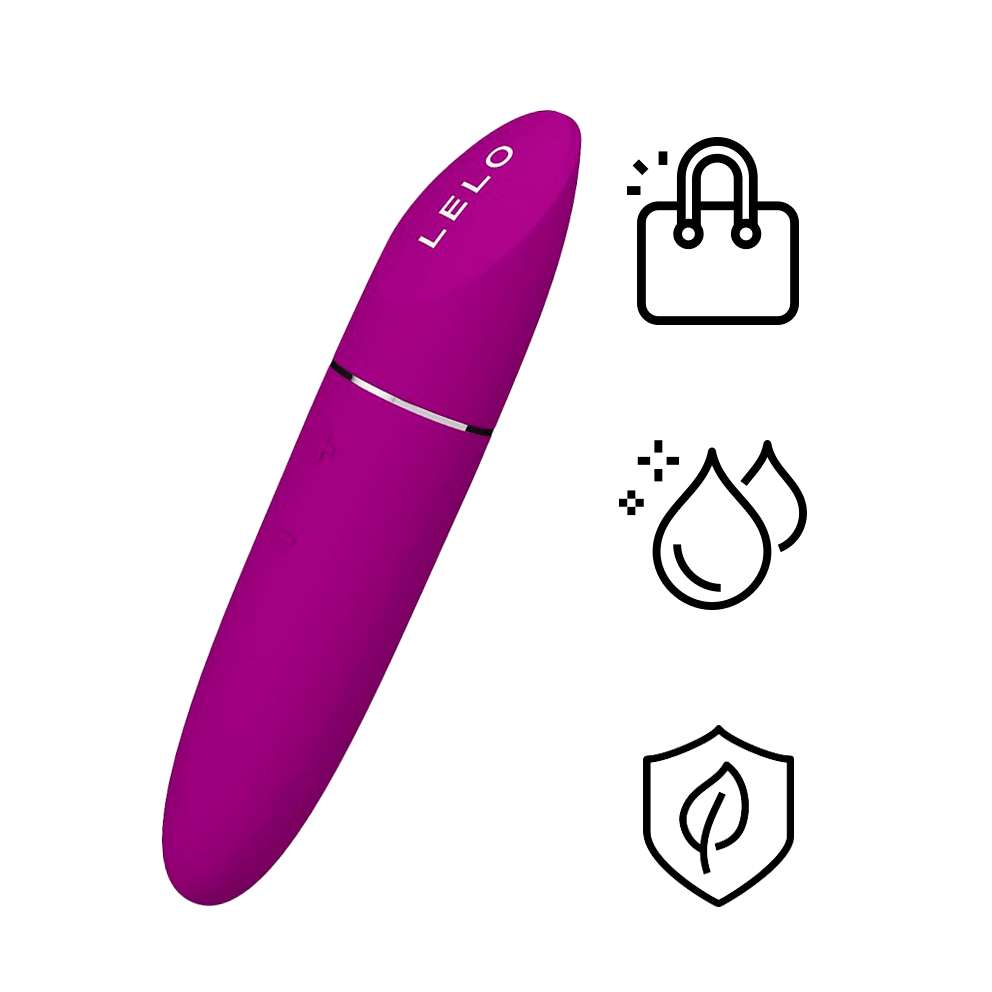 Mia 3 Mini Vibrator - Deep Rose