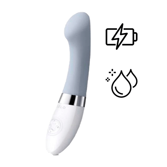 Gigi 2 G-Spot Vibrator - Cool Gray