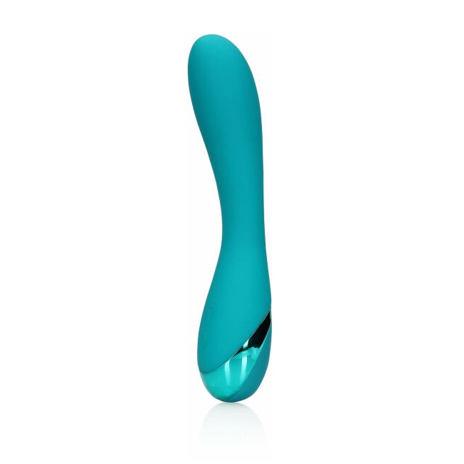Smooth G-Spot Vibrator - Teal Blue