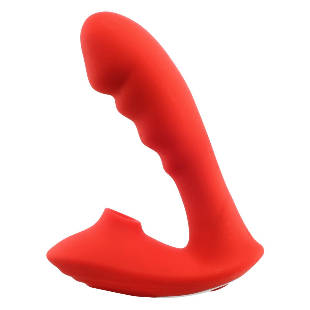 ClitClit Addiction Suction Vibe - Red