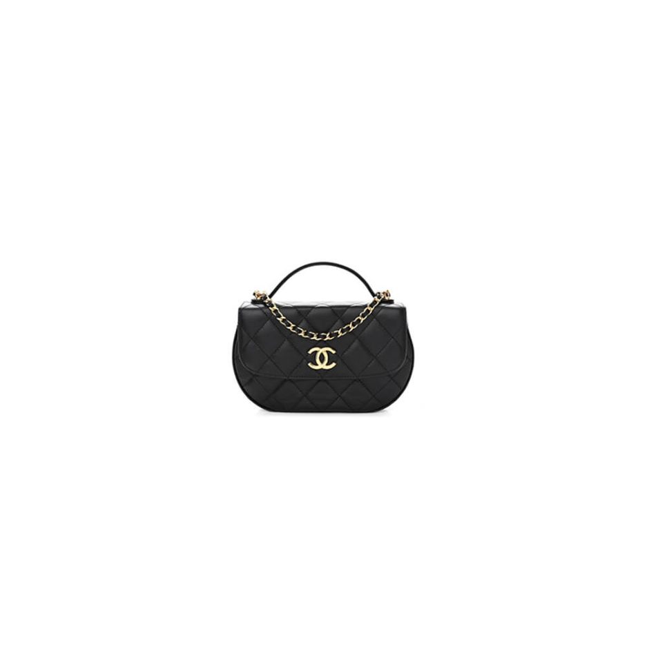 CHANEL MINI FLAP WITH HANDLE(HIGH-END GRADE)
