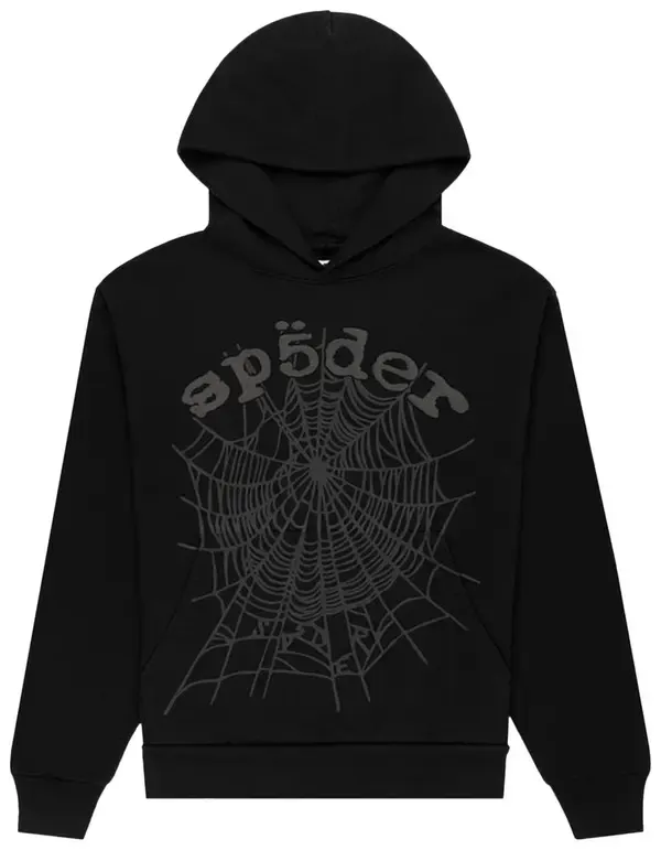 Sp5der Phantom Web Hoodie 'Black'