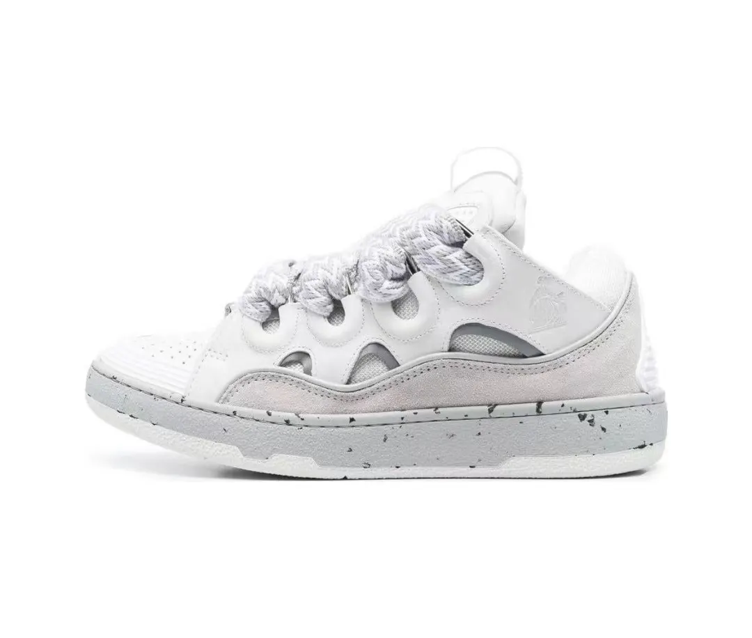 Lanvin Curb Sneaker Grey/White