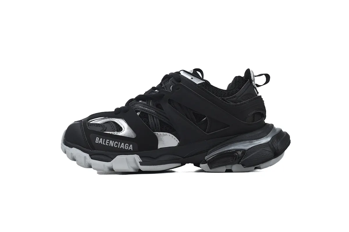 Balenciaga Track Sneaker Black Silver