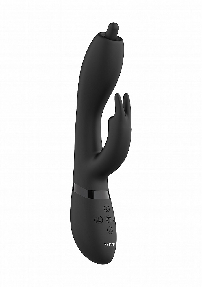 Nilo Pinpoint Rabbit Vibrator - Black