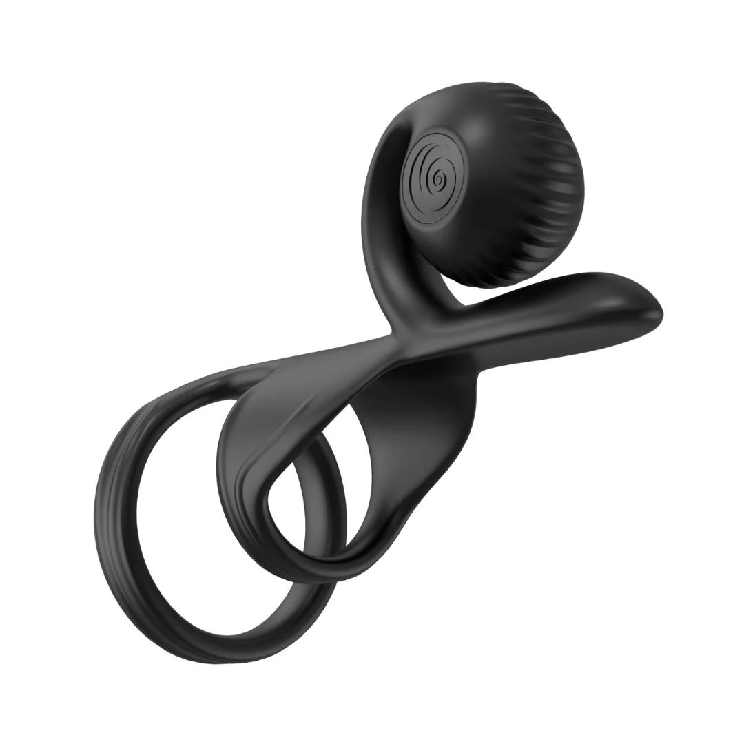 Snail Jovi Couples Ring - Black