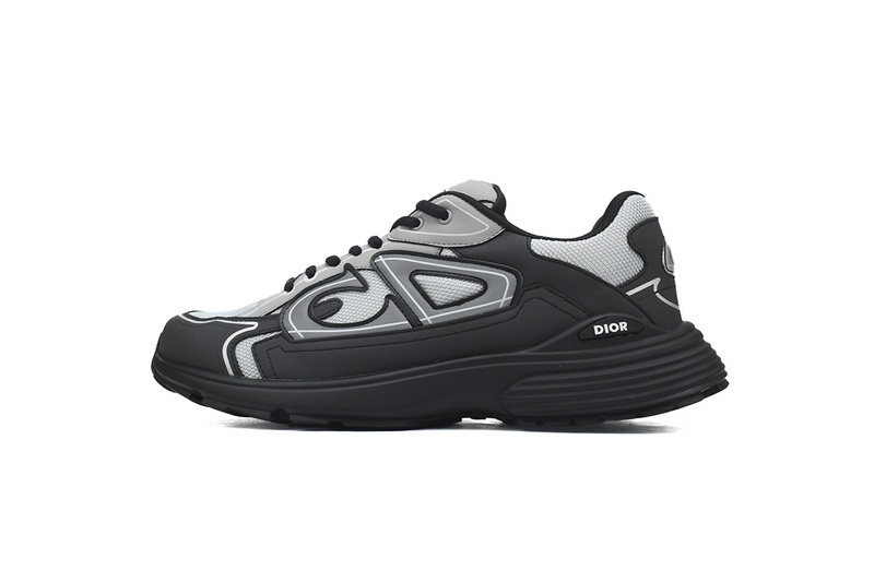 Dior Light Grey 'B30' Sneakers Dark Gray 3SN27ZIR-16536
