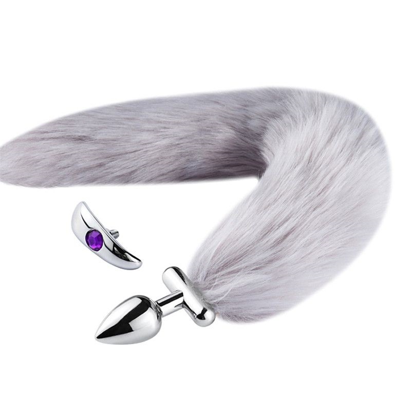 Screwed Tail Plug - Grey