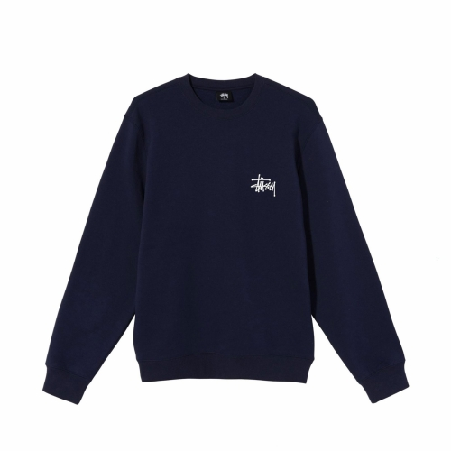 Stussy Basic Crew Navy
