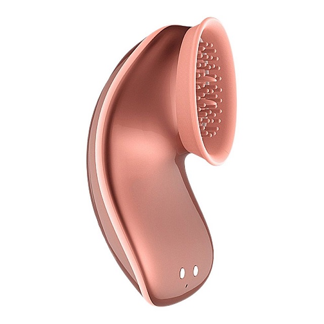 Twitch Suction Vibrator - Rose Gold