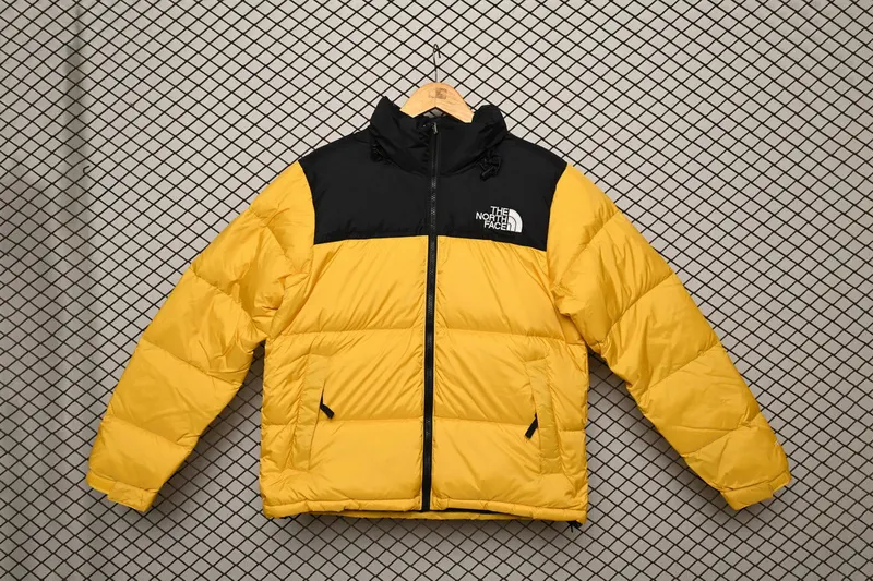 The North Face Splicing Black And Yellow