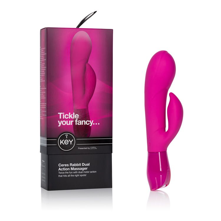 Ceres Dual Action Rabbit - Pink