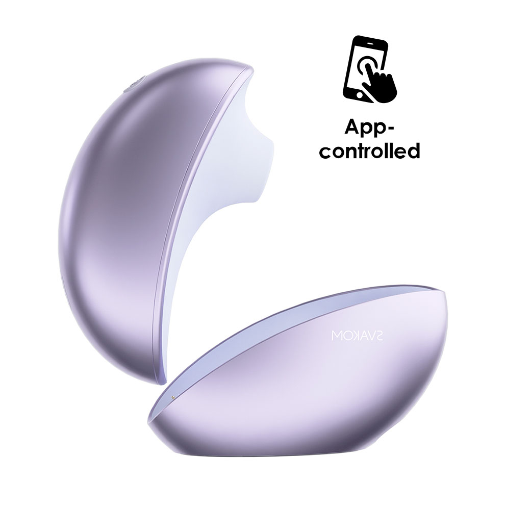 Pulse Galaxie APP Stimulator W Projector - Metal Lilac
