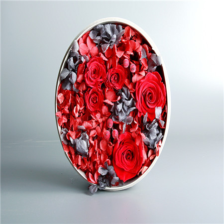 Big round box red