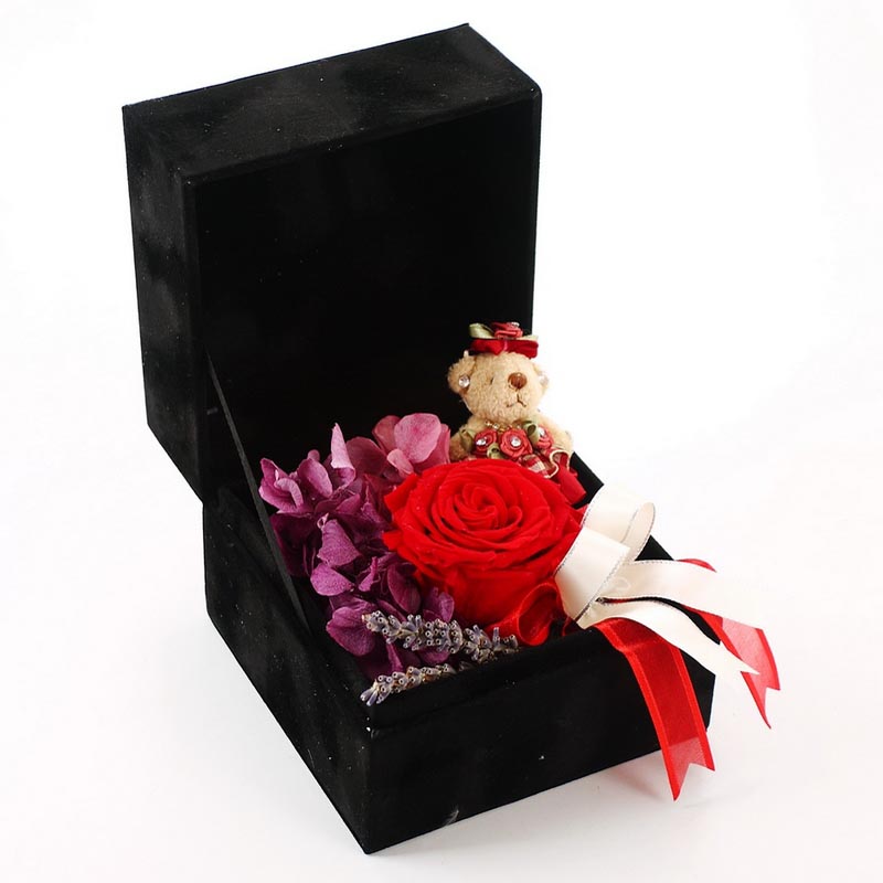 Preservation flowers-Rose Bear G-Part