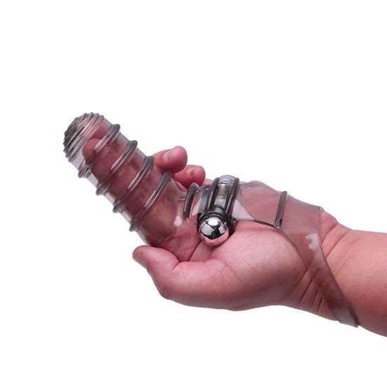 Ribbed Finger Vibe - Grey