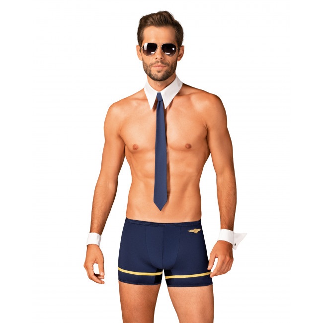 Pilotman Set - Blue - 2XL/3XL