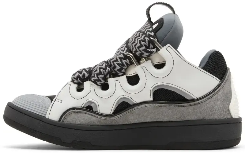 Lanvin Curb Sneakers ‘White Anthracite’