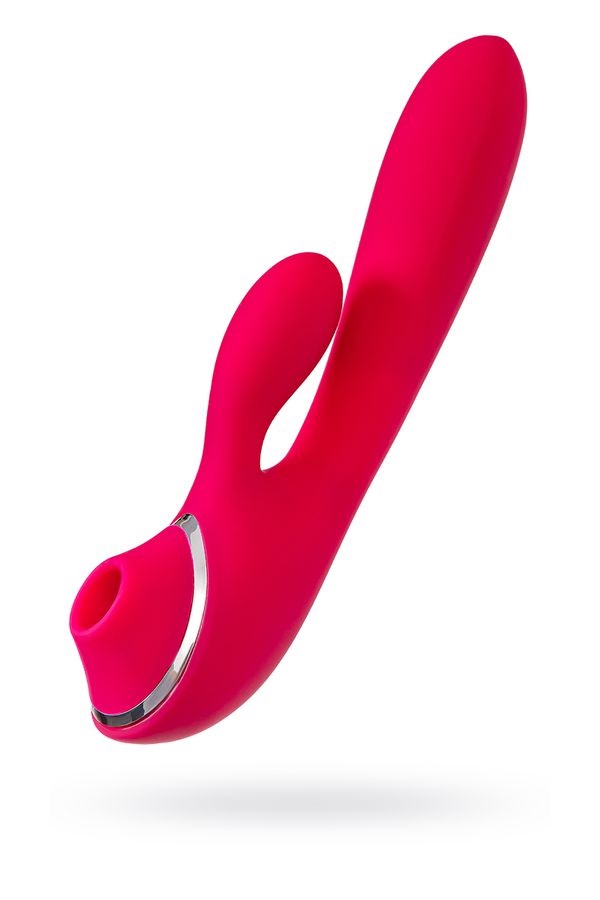 Doobl Vibrator W Clit Stimulator - Pink