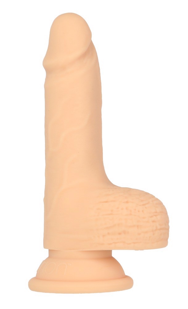 6.5'' Thrusting Dong W/Remote - Flesh
