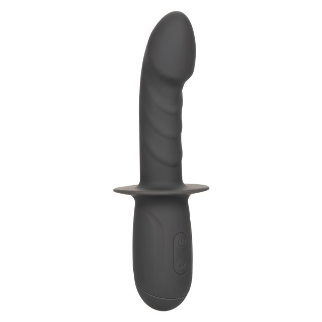 Ramrod Gyrating Vibro Dildo - Black