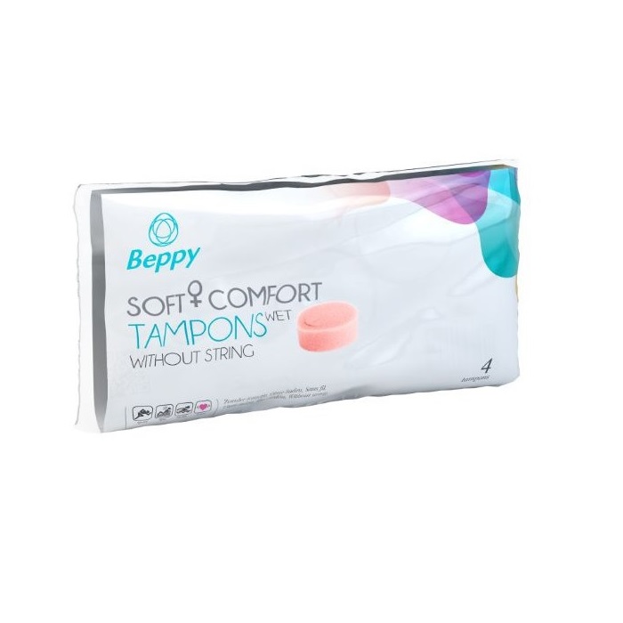 Soft & Comfort Wet Tampons 4's Pack