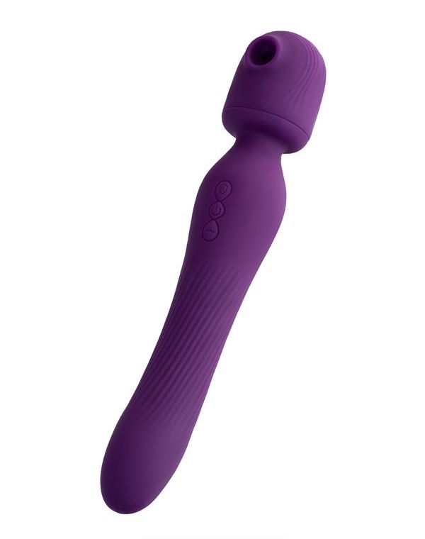 Kisom 2 In 1 Stimulator - Purple