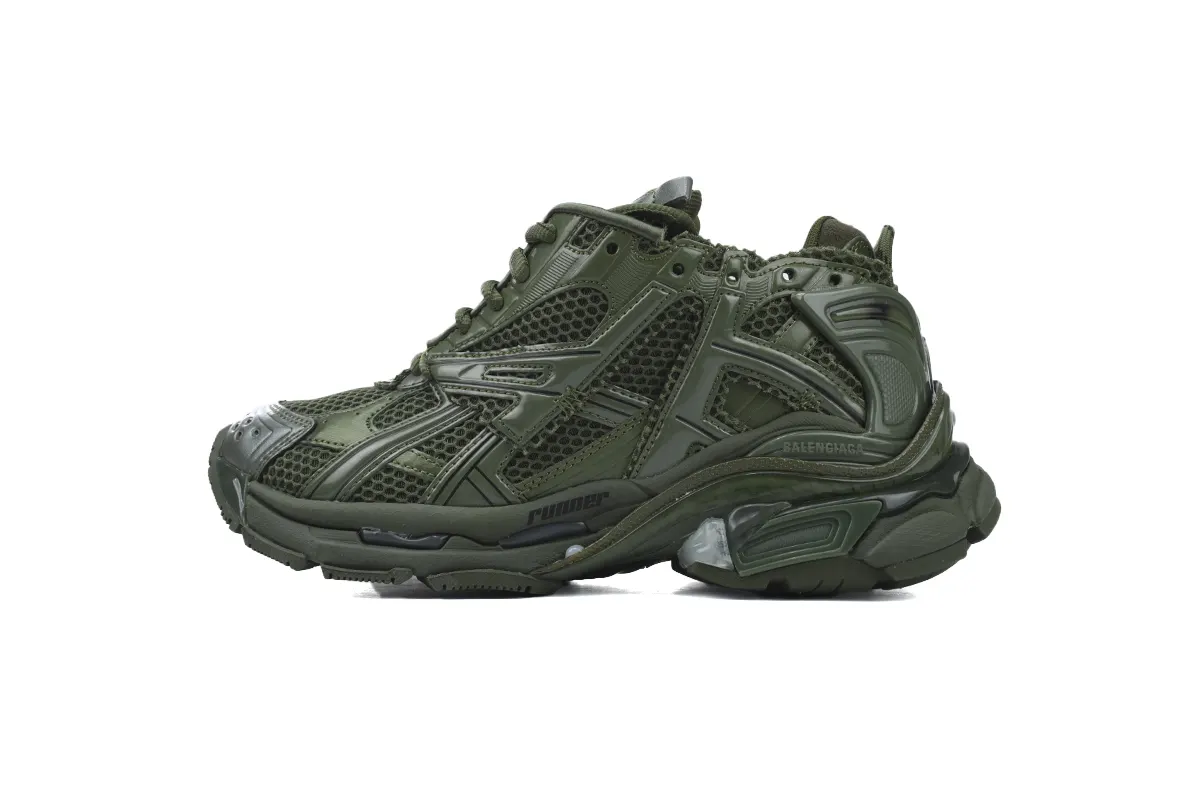 Balenciaga Runner Sneaker 'Dark Green' 677403 W3RB1 3031